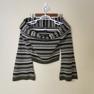 Thorn & Fable Cropped Sweater, Sz S